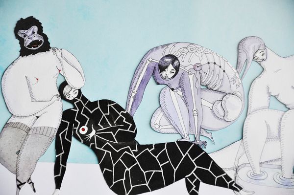 Les Somiants (Las Soñantes) part III - Ilustrasi tradisional