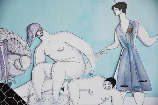 Les Somiants (Las Soñantes) part III - Ilustrasi tradisional