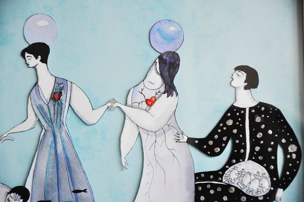 Les Somiants (Las Soñantes) part III - Ilustrasi tradisional
