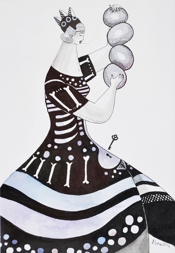 Les Somiants (Las Soñantes) part III - Ilustrasi tradisional