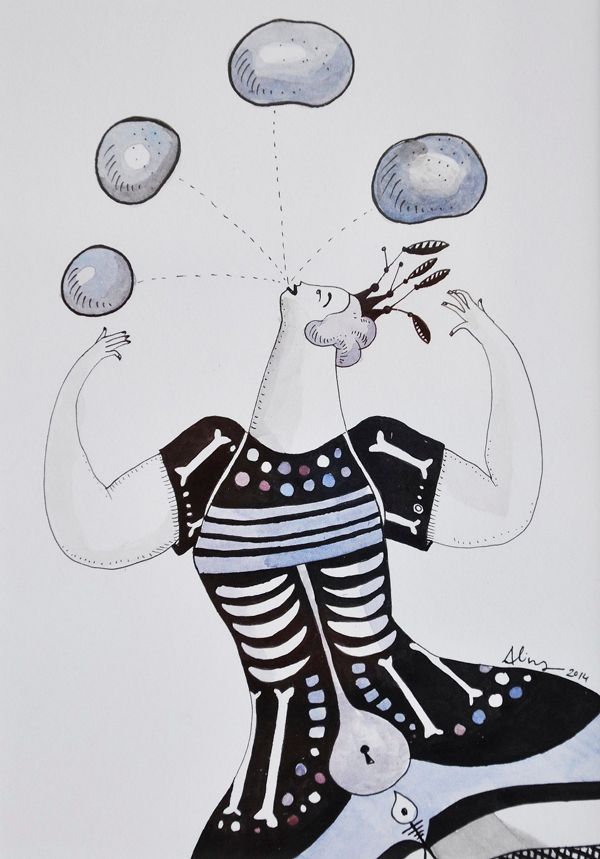 Les Somiants (Las Soñantes) part III - Ilustrasi tradisional