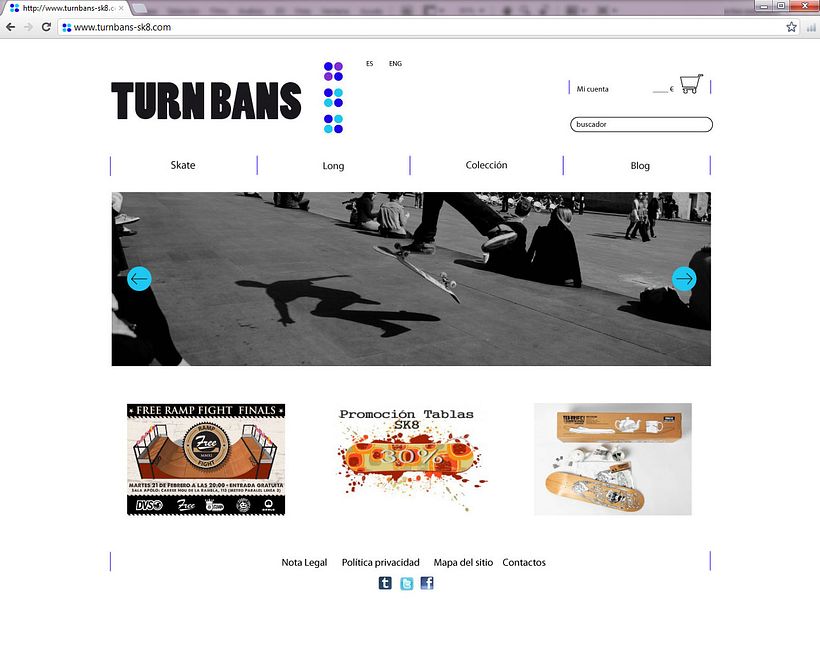 Diseño Web (ficticio) 1