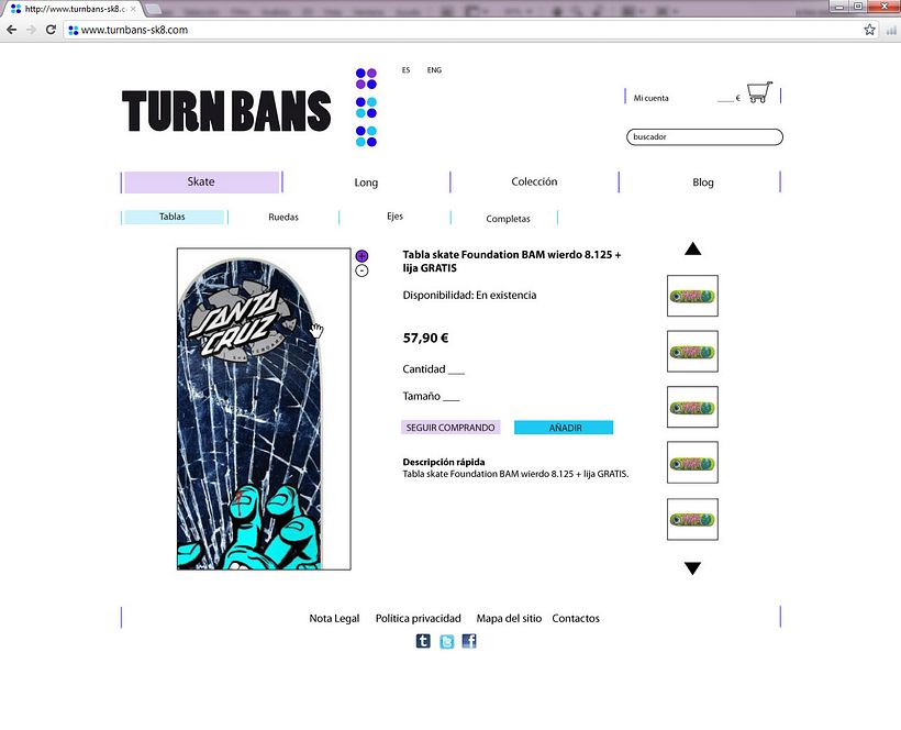 Diseño Web (ficticio) 5