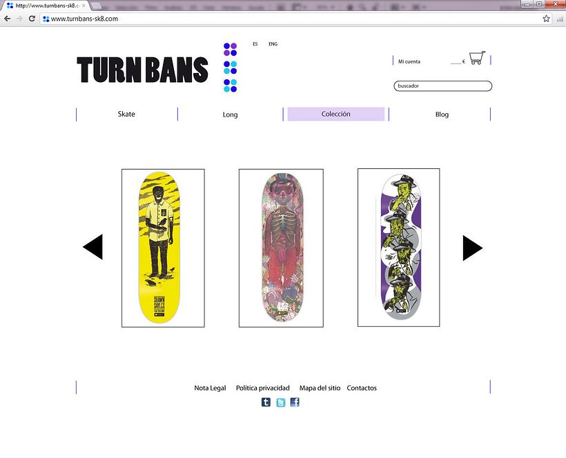 Diseño Web (ficticio) 6