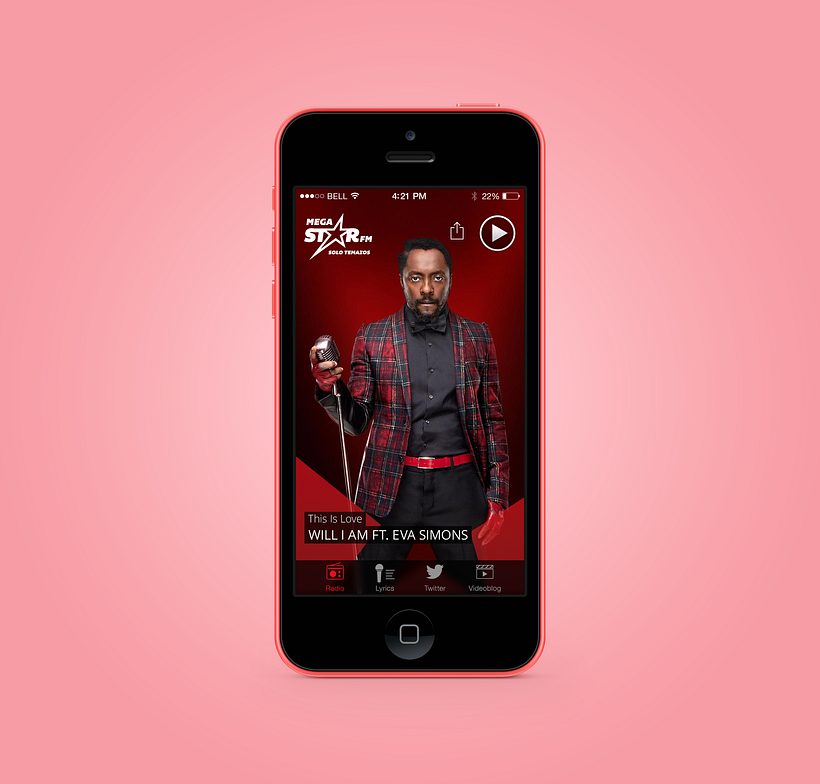 MegaStar FM App for iPhone 0