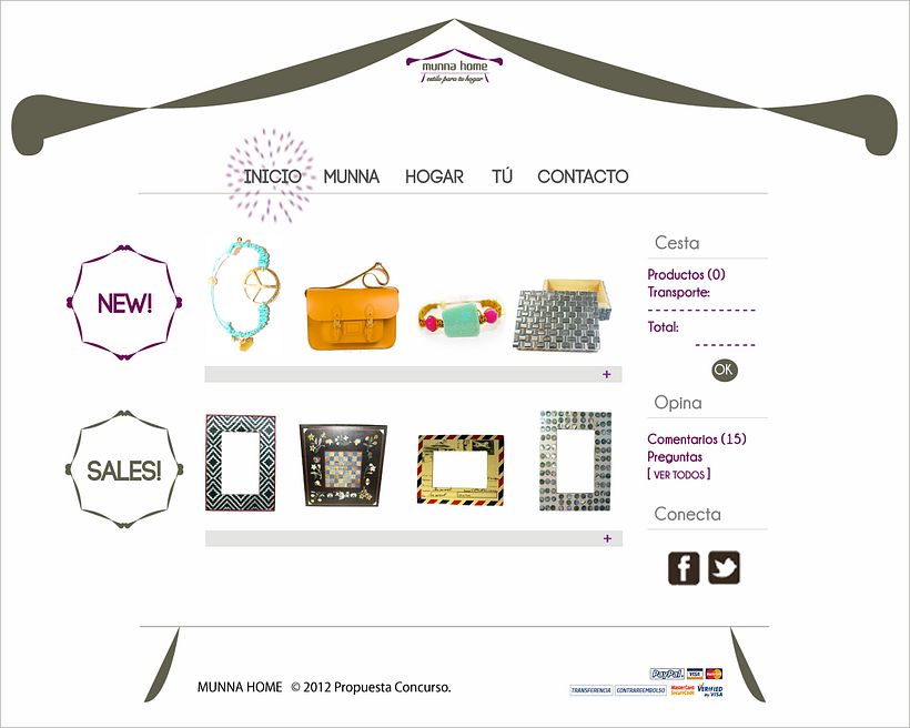 Munna Home. Propuesta IVC/Web 2