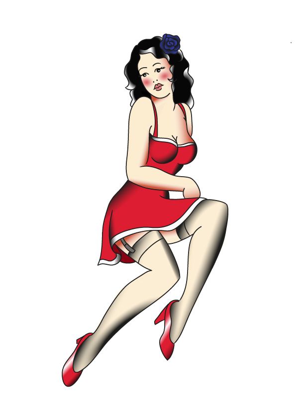 Ilustraciones Pin up 1
