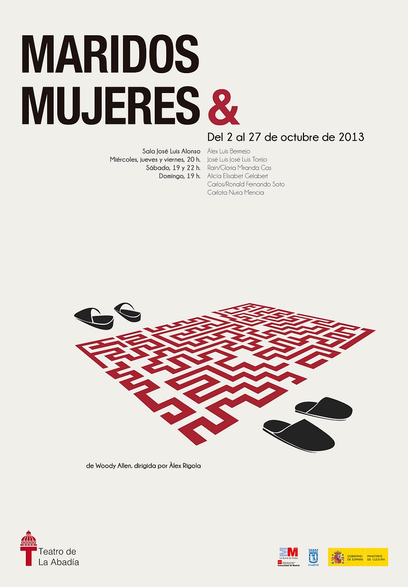 cartel de teatro - Design