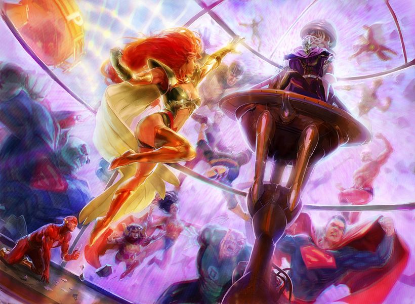 DC Comics trading cards 4