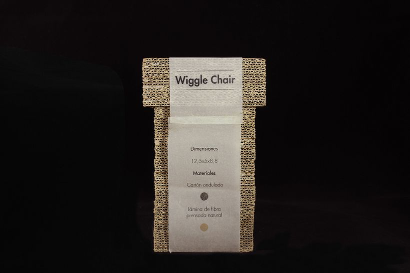 Silla Wiggle Maqueta + Pack  0