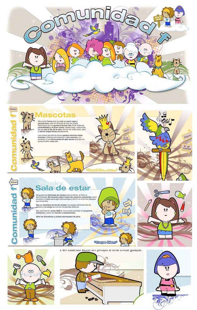 Varios para Facilisimo.com - Traditional illustration