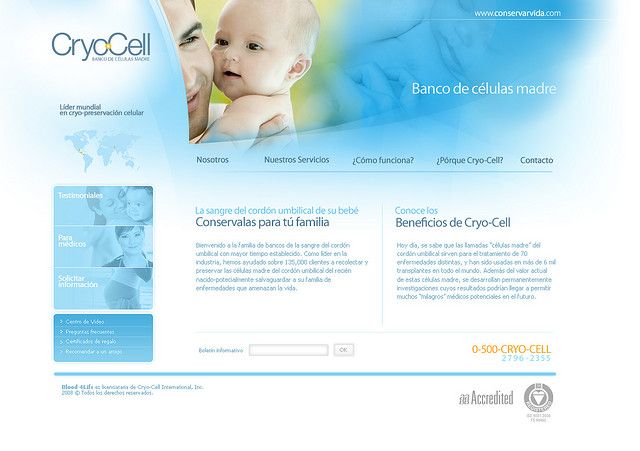 WEB SITE - CRYO-CELL -1