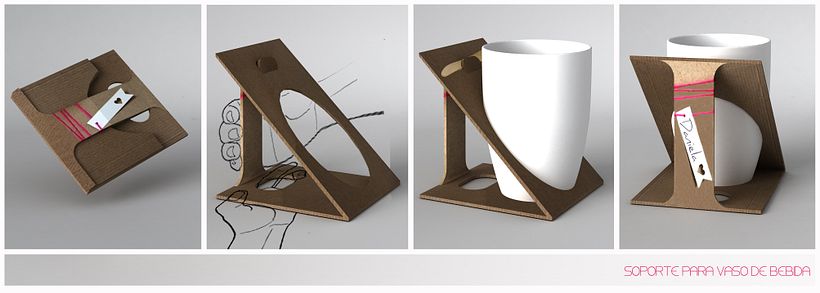 Packaging soporte para vaso -1