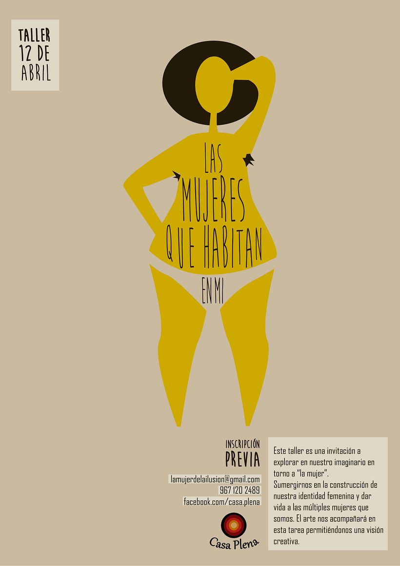 Ilustración y diseño: Las mujeres que habitan en mí -1