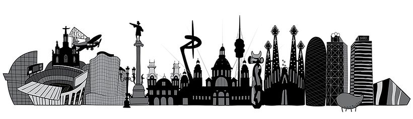 Black and white City Skylines -1
