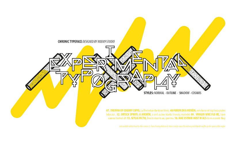 CHRONIC (FREE Font) 7