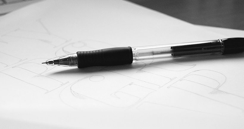 Typography VS Lettering Poster 9