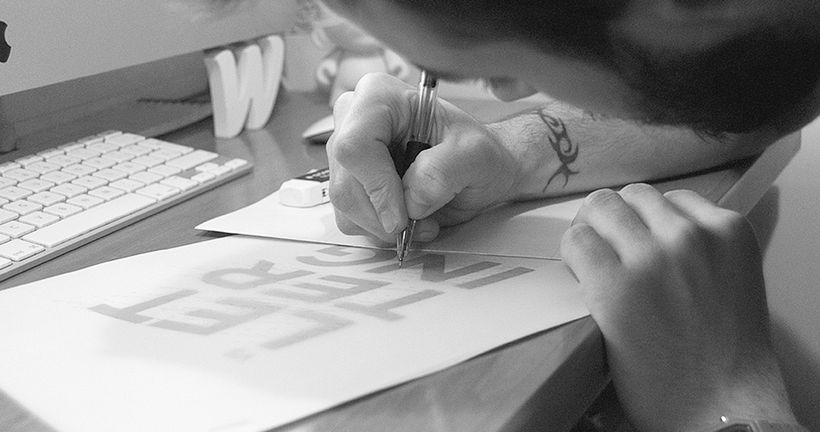 Typography VS Lettering Poster 11