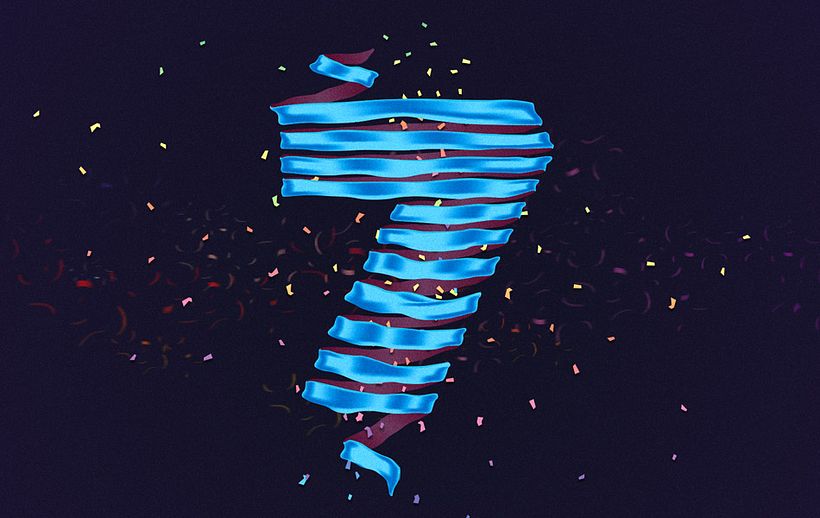 7th Anniversary Letterings 2