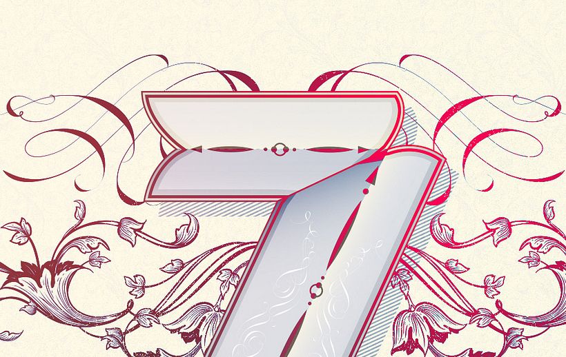 7th Anniversary Letterings 4