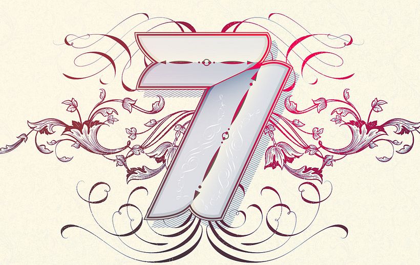 7th Anniversary Letterings 6