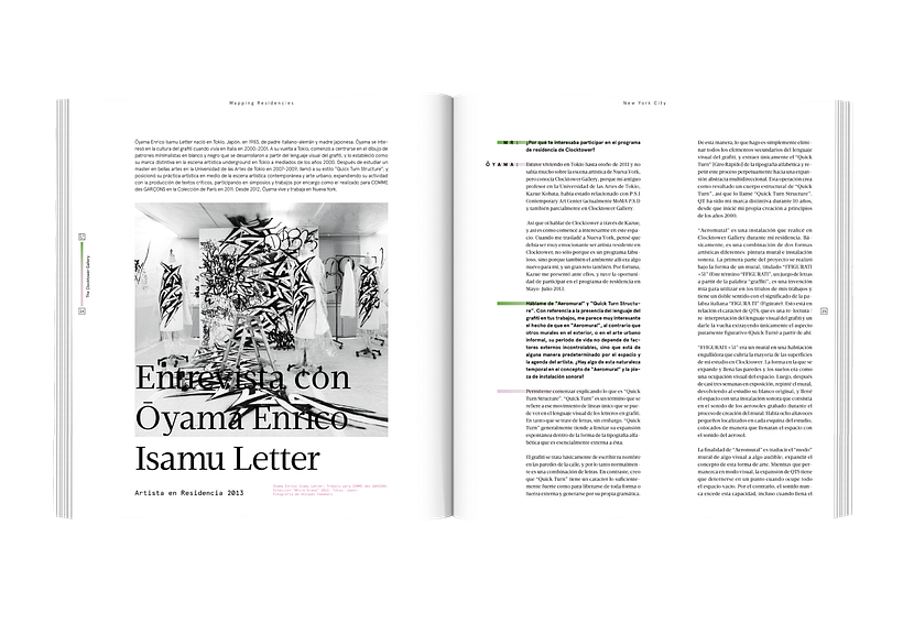 Mapping Residencies magazine issue 01 14