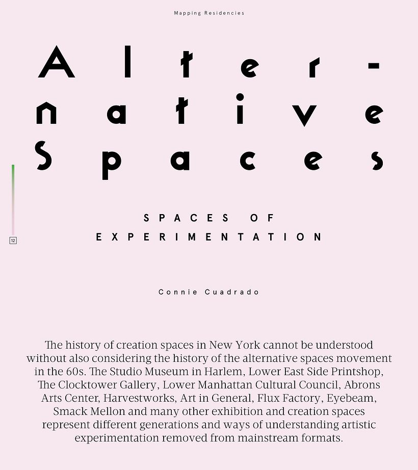 Mapping Residencies magazine issue 01 10