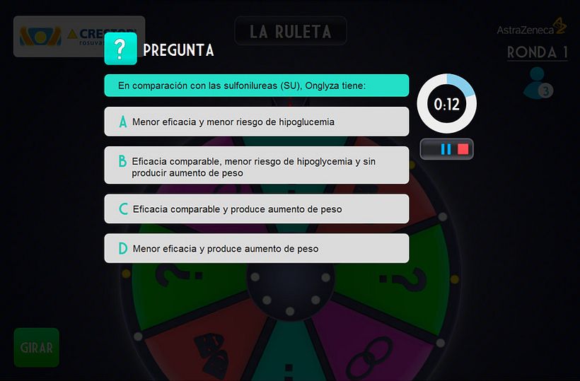 xHTML + CSS + Javascript (jQuery) + XML - Ruleta SANED 2