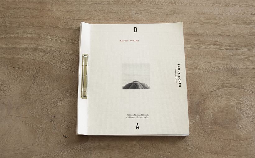 Libro Scher - Recopilación de proyectos realizados en el Posgrado de Diseño y dirección de arte.  0