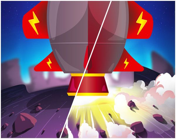 Lil'Rocket Game (Work in progress). 4