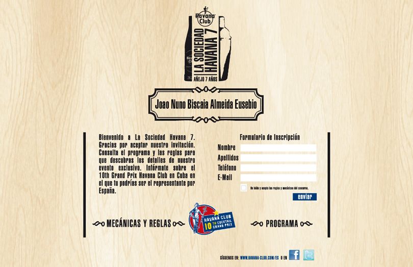Microsite "Bartenders" Havana7 2