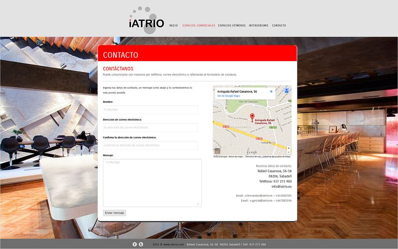 Iatrio - Diseño y maquetación web - Diseño
