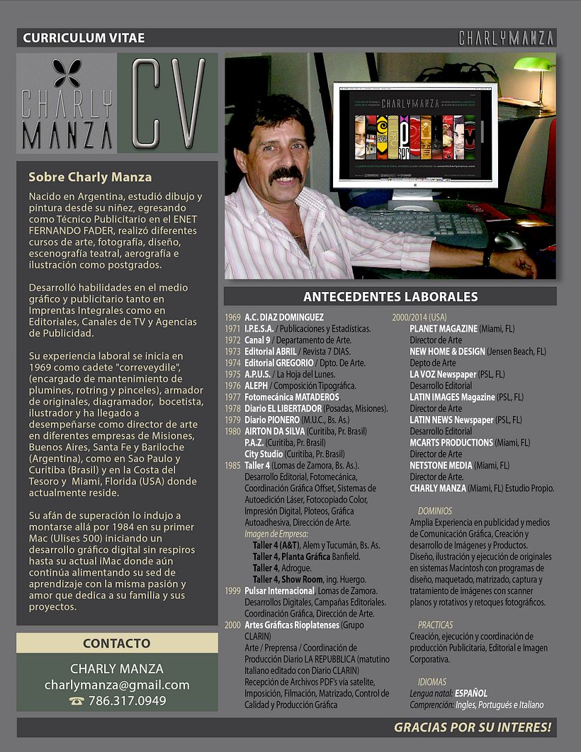 CV de Charly Manza 0