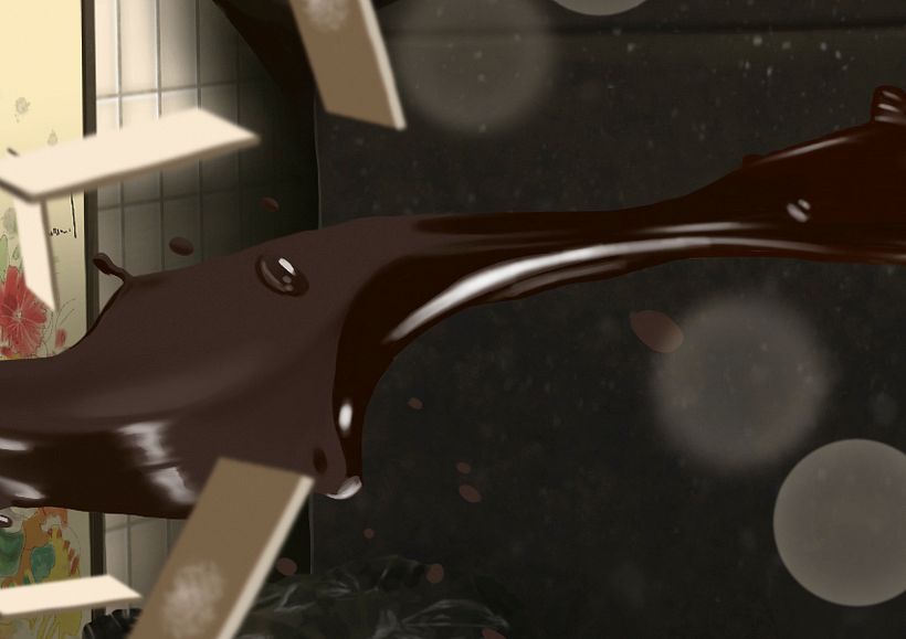 Presente - Pintura digital realizada con los dedos en el Ipad 7