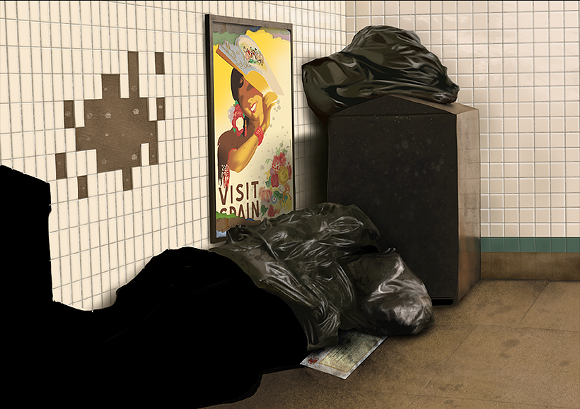 Presente - Pintura digital realizada con los dedos en el Ipad 13