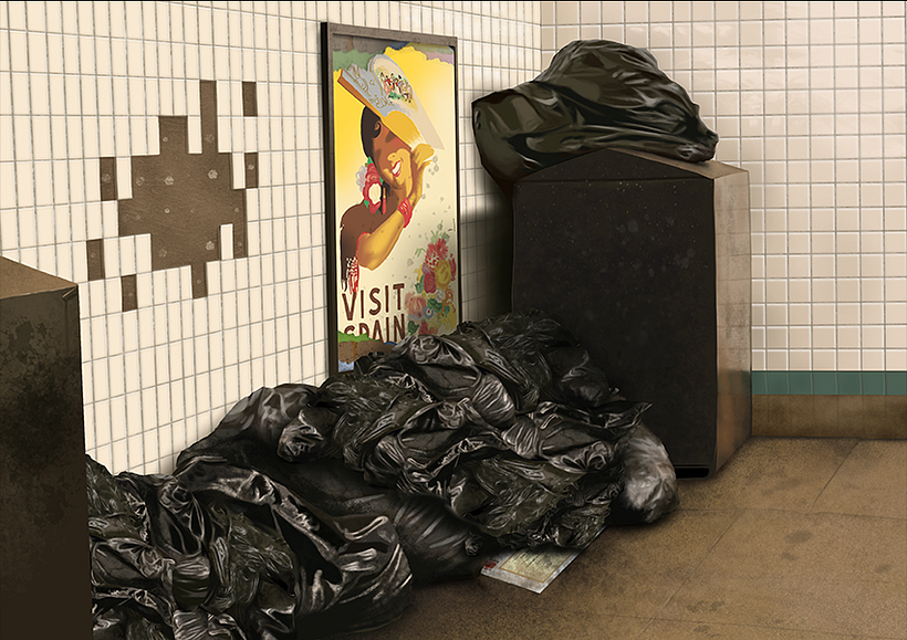 Presente - Pintura digital realizada con los dedos en el Ipad 14