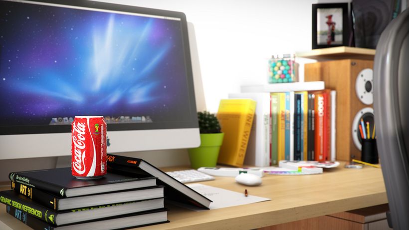 Escritorio en 3D 6