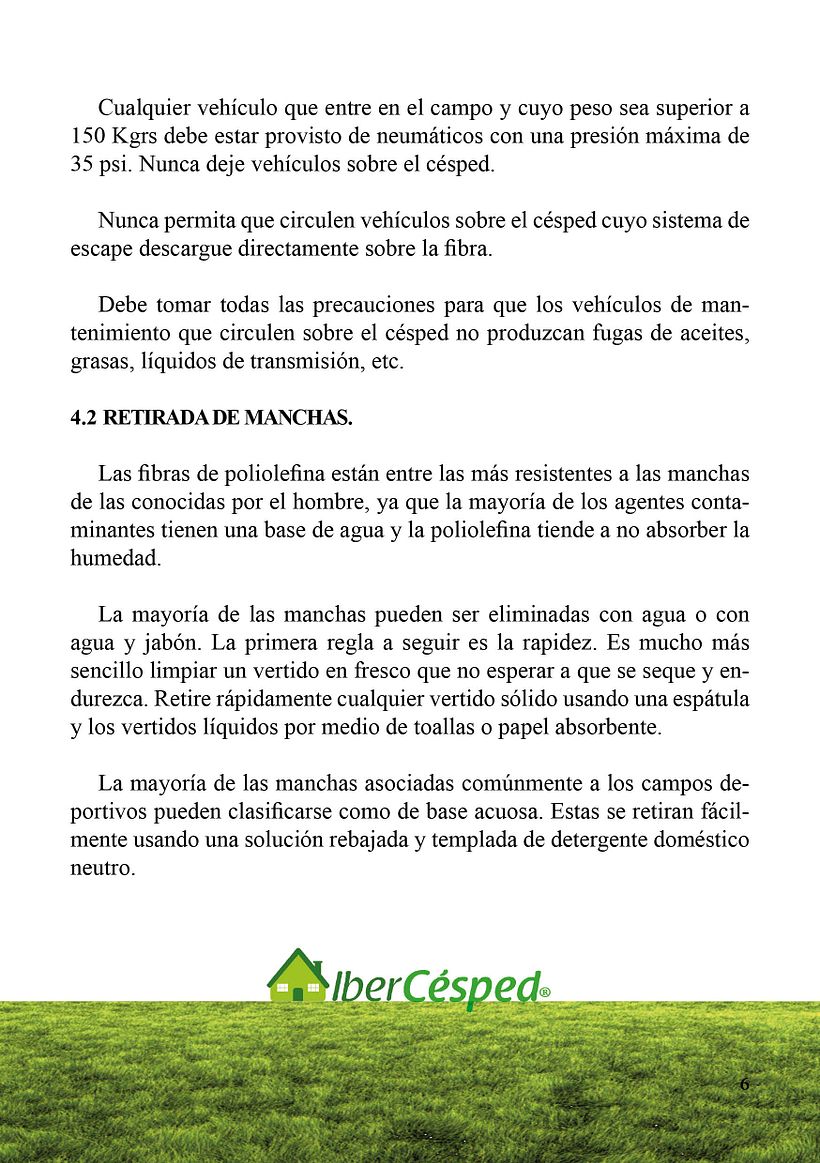 Manual IberCésped 5