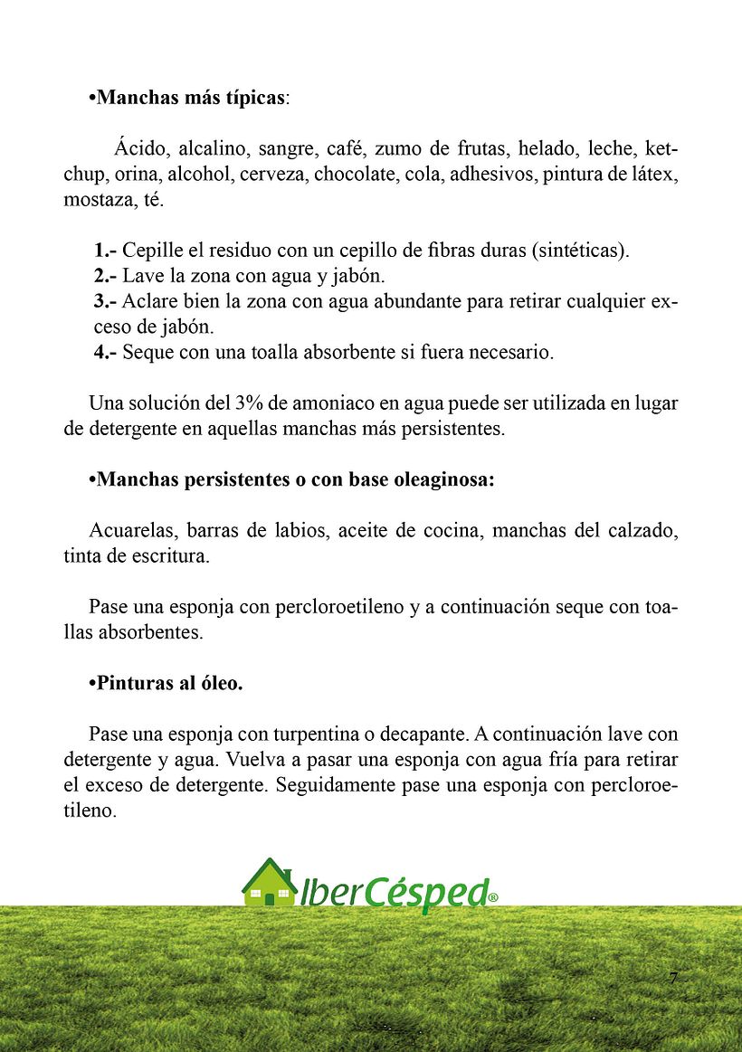 Manual IberCésped 6