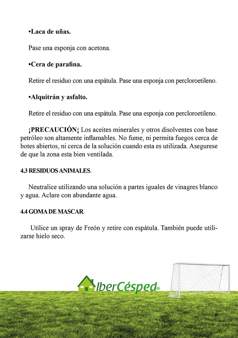 Manual IberCésped 7