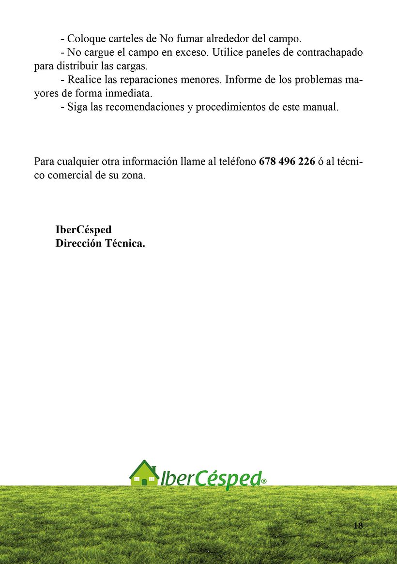 Manual IberCésped 17