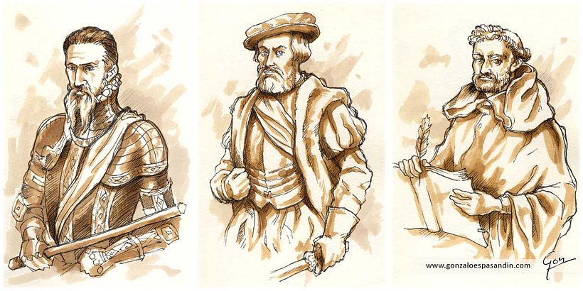 Grandes personajes del Siglo de Oro español 1