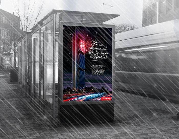 NAVIDAD // TORRE CEPSA -  Art direction