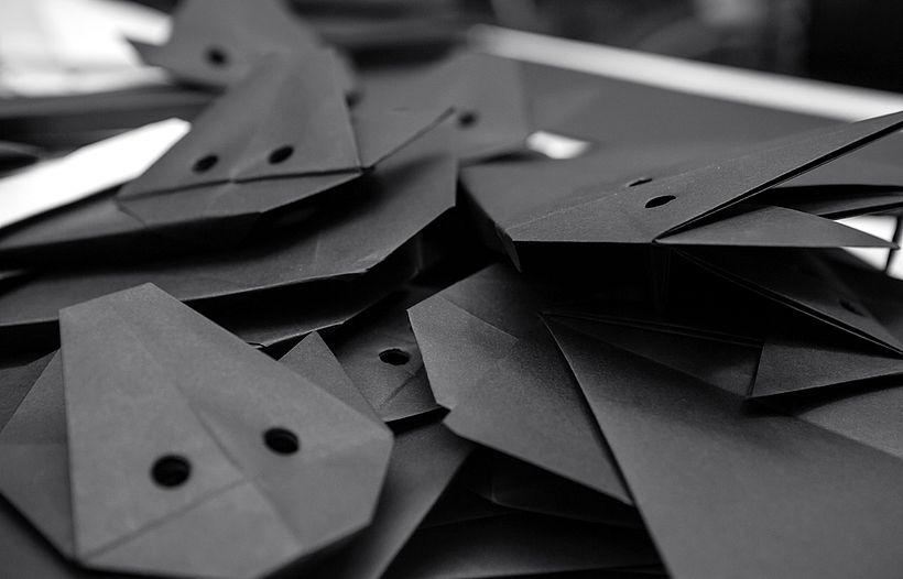 Origami Poster Barracks Banyoles 9