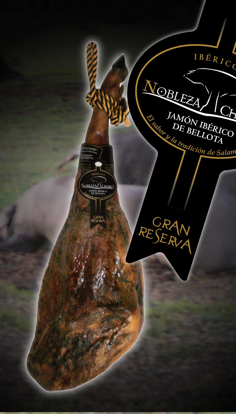 Packaging jamón ibérico "Nobleza Charra" 0