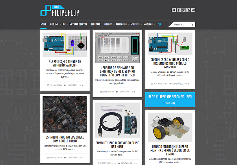 DIGITAL / FILIPEFLOP - Blog, newlsletter, fanpage, web, mail, etc 1