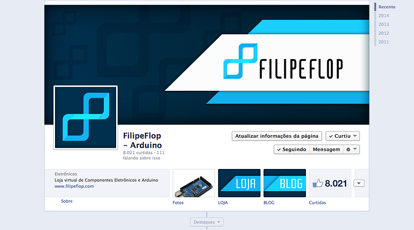 DIGITAL / FILIPEFLOP - Blog, newlsletter, fanpage, web, mail, etc 3