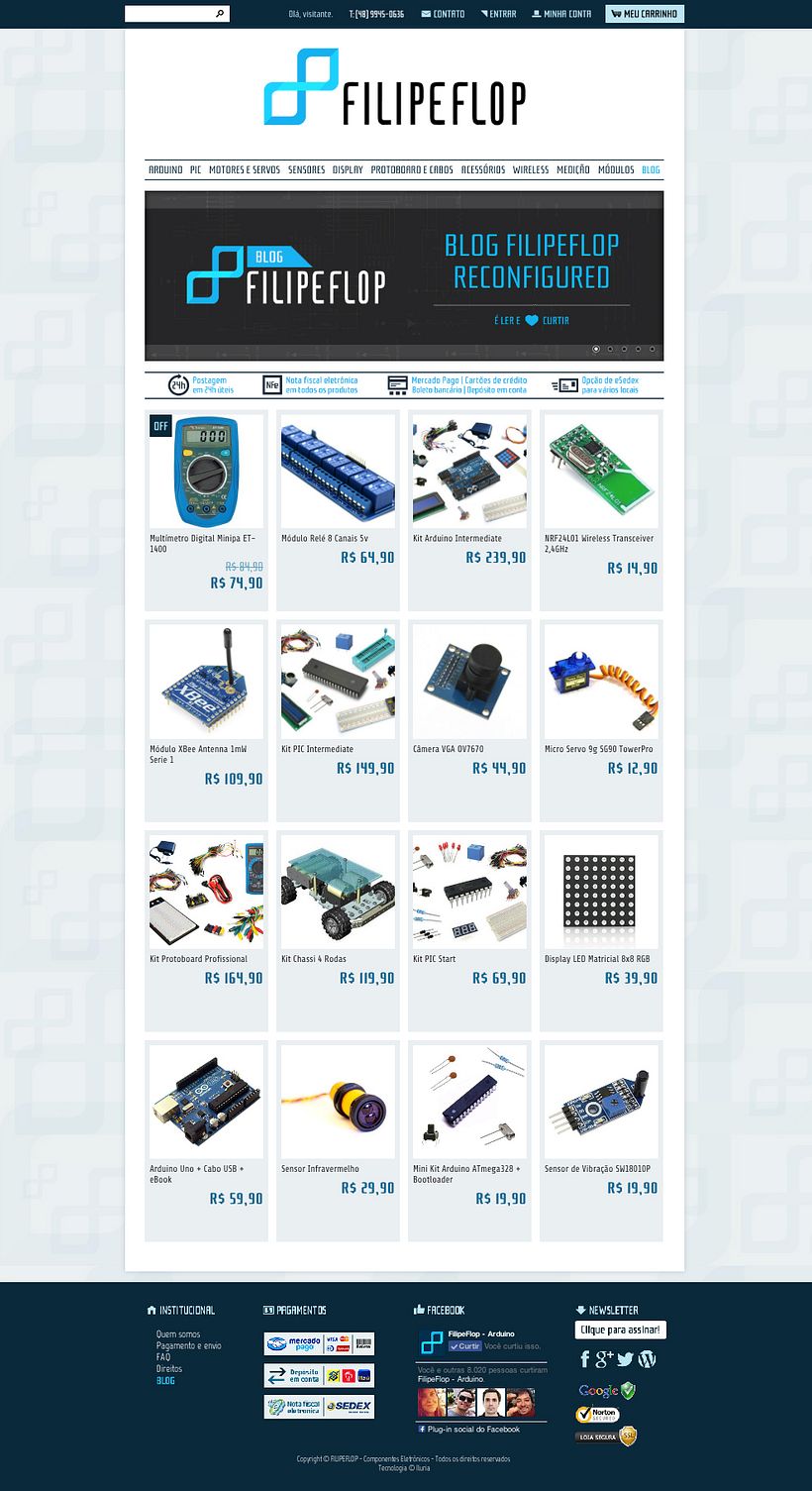 DIGITAL / FILIPEFLOP - Blog, newlsletter, fanpage, web, mail, etc 5