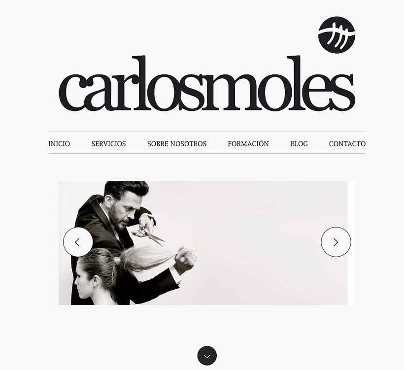 Web para el salón Carlosmoles -1