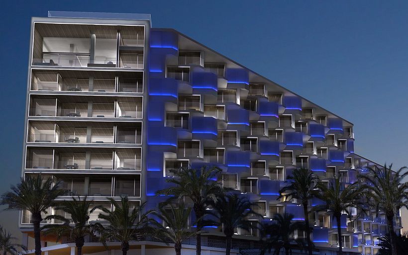 Renders Hotel Hard Rock. Ibiza 1